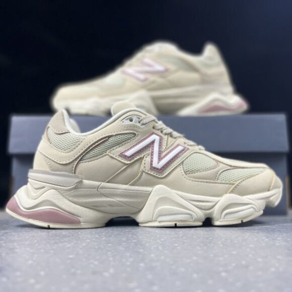 New Balance Shoes - 9060 Series New Balance Cream Sneakers